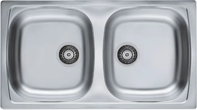 Фото товара: ALVEUS BASIC 160 NAT-90, мойка, нержавеющая сталь (в комплекте с сифоном 1130557)