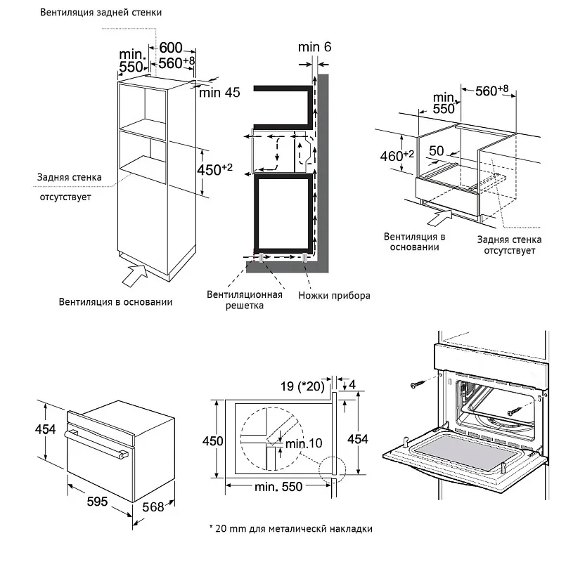 Схема встраивания
