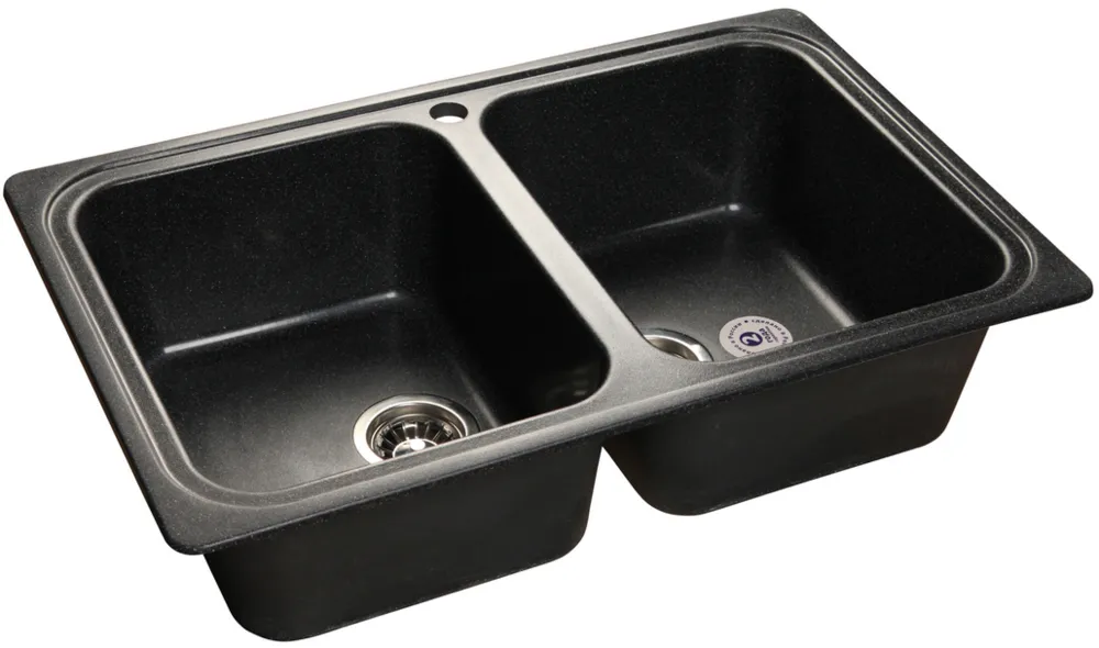 Фото товара: GranFest STANDART GF-S-780 K, мойка, мрамор, черный