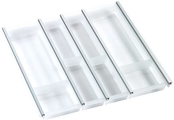 Детальное фото товара: Ninka Cuisio Aqua 600, Innotech Hettich, лоток для столовых приборов, белый