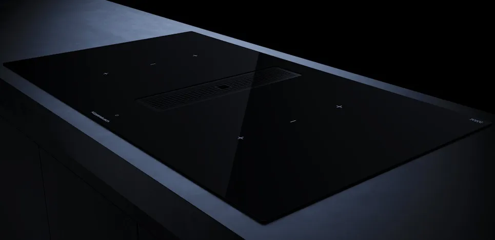 Детальное фото товара: Kuppersbusch KMI 9350.0 SR Black Chrome индукционная поверхность