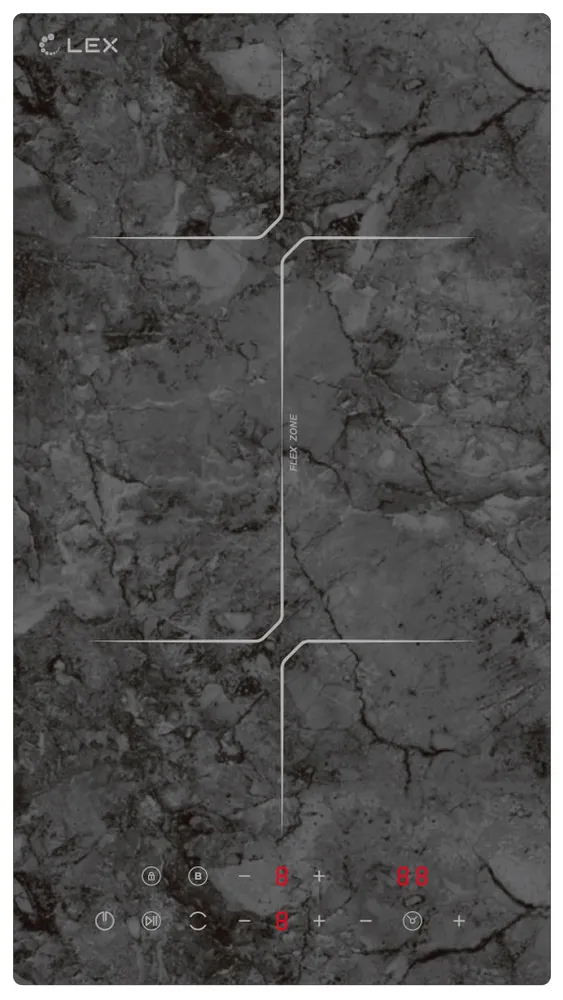 Фото товара: LEX EVI 320 F DS индукционная поверхность