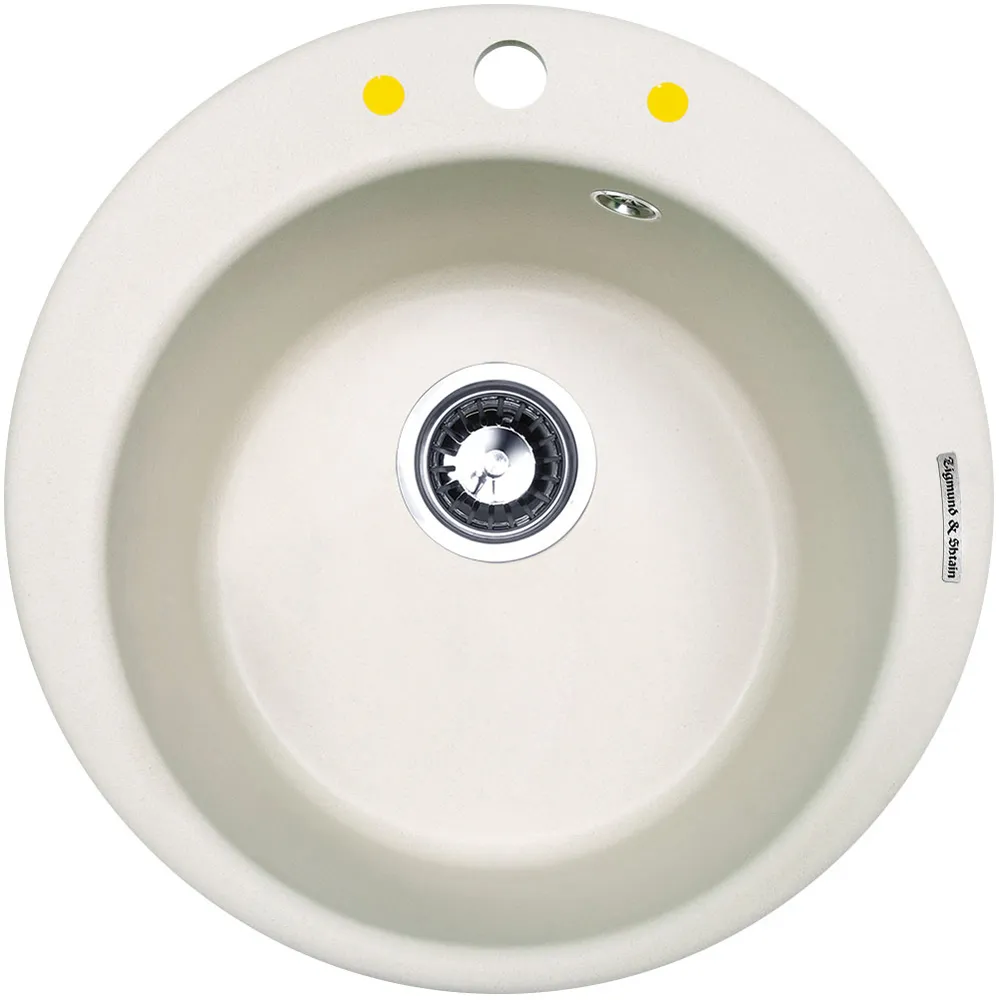 Фото товара: Zigmund & Shtain KREIS 480, мойка, индийская ваниль 