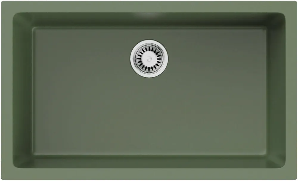 Фото товара: Omoikiri Okinoshima 76-U/I-OL, мойка, керамика, olive
