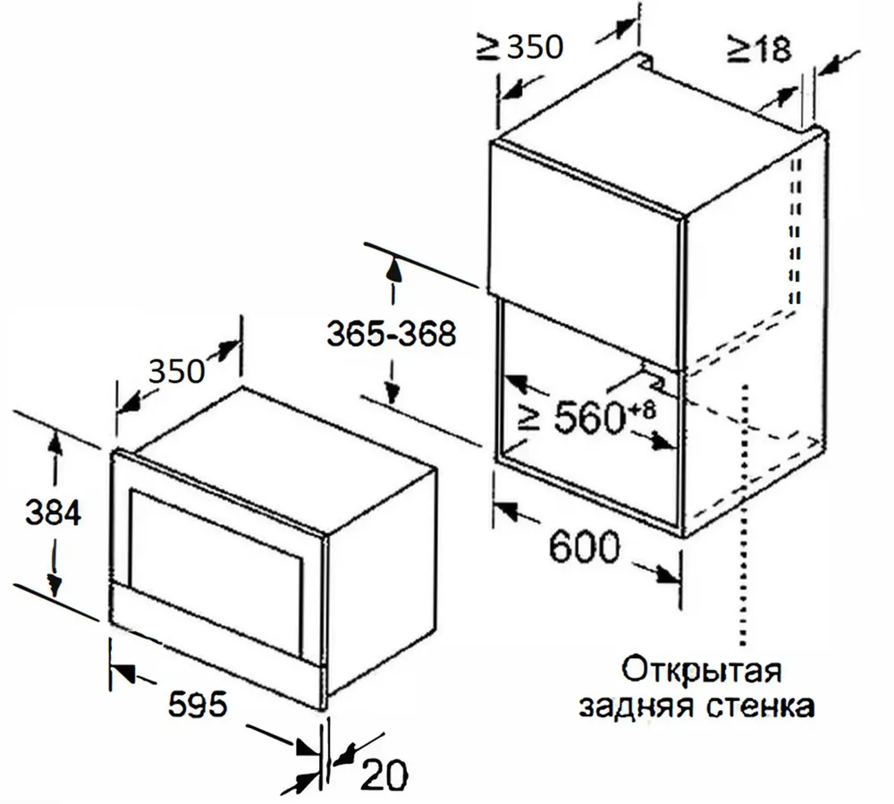 Схема встраивания