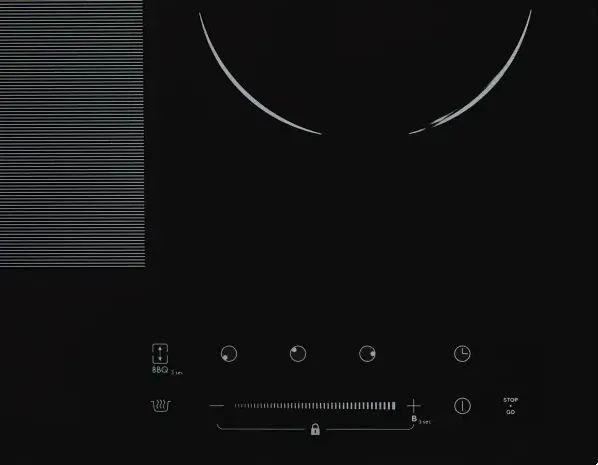 Детальное фото товара: HIBERG i-MS 4539 B индукционная поверхность