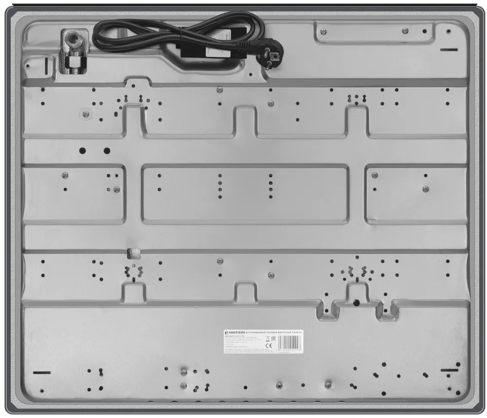 Детальное фото товара: MEFERI MGH604GR GLASS ULTRA газовая поверхность