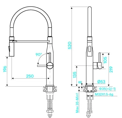 Схема встраивания