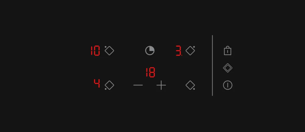 Детальное фото товара: De Dietrich DPV4502B стеклокерамическая поверхность