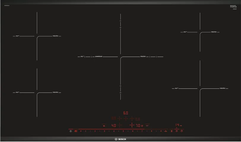 Фото товара: Bosch PIV975DC1E индукционная поверхность