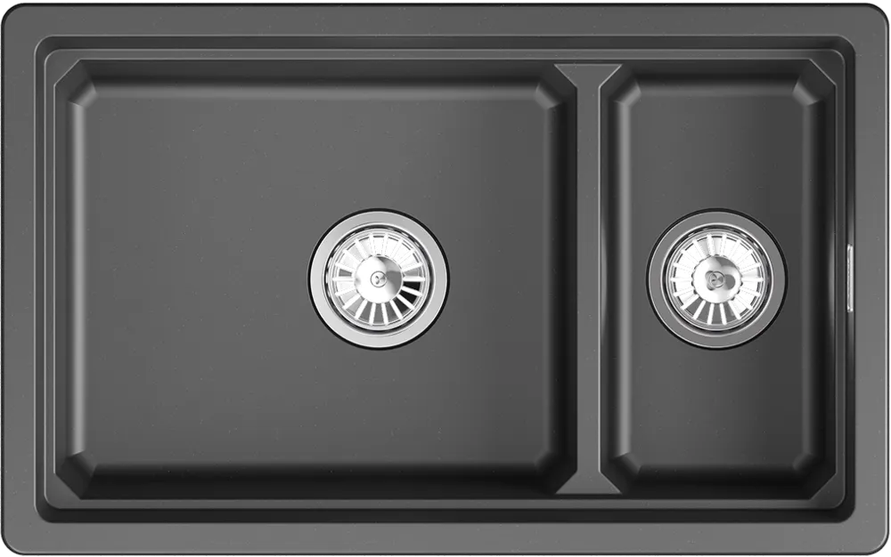 Детальное фото товара: GRANULA 7304iU мойка, гранит, шварц