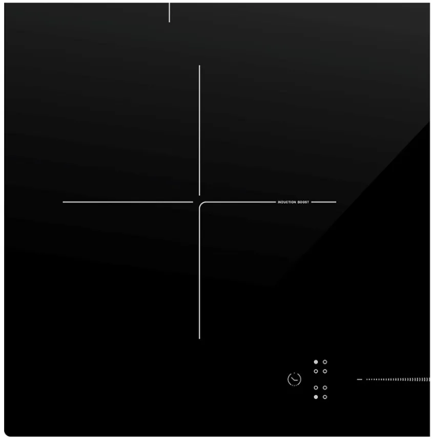 Детальное фото товара: HISTORY HI 6410 BBK индукционная поверхность