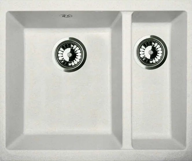 Фото товара: LAVA U.2 LATTE, мойка, гранит, белый