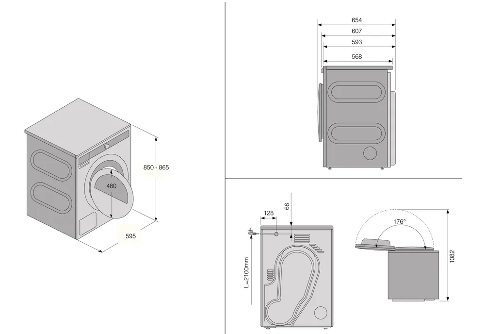 Детальное фото товара: ASKO T408HD.T.P