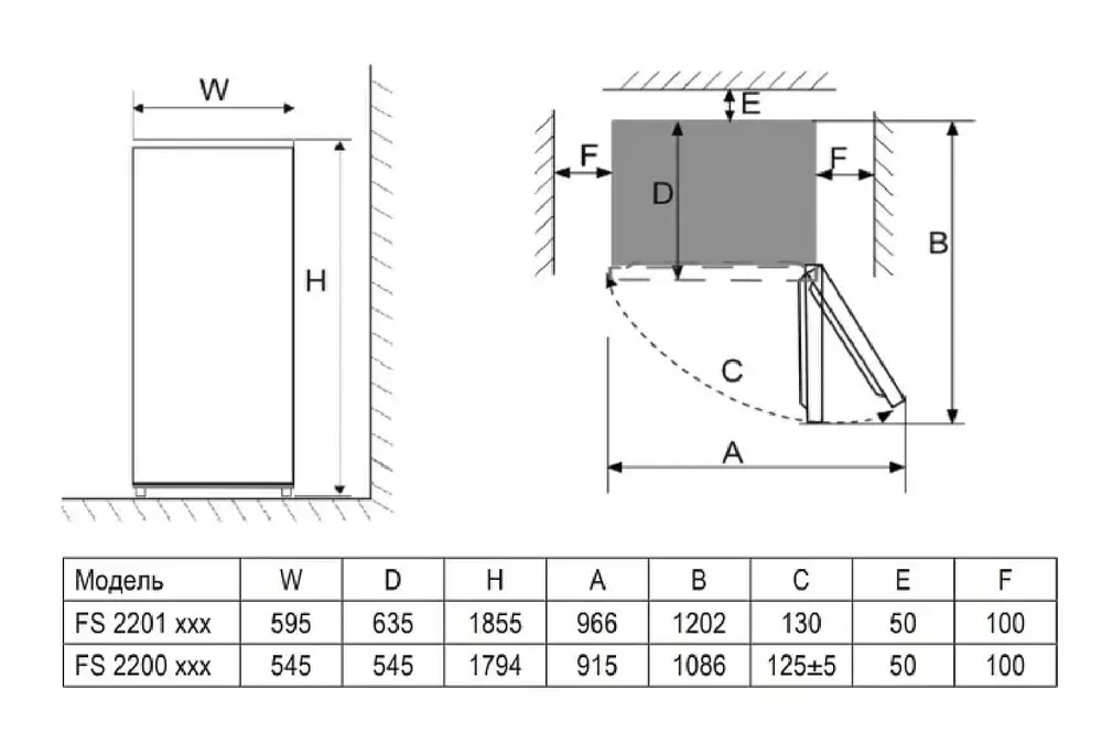 Детальное фото товара: Evelux FS 2201 DI