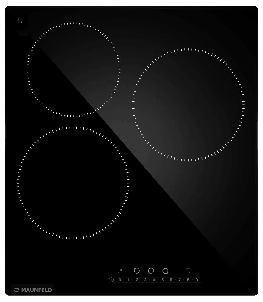 Фото товара: Maunfeld AVCE3025SDBK стеклокерамическая поверхность