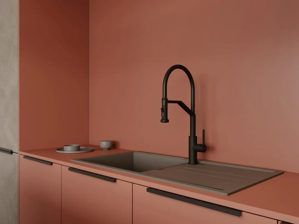 Детальное фото товара: Omoikiri Kitagawa 100-GR, мойка, керамика, leningrad grey