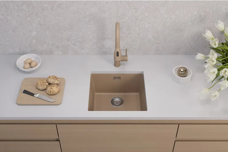 Детальное фото товара: ALVEUS OMNI 20 GRANITAL BEIGE-G55, мойка, гранит, бежевый (в комплекте с сифоном 1145083)