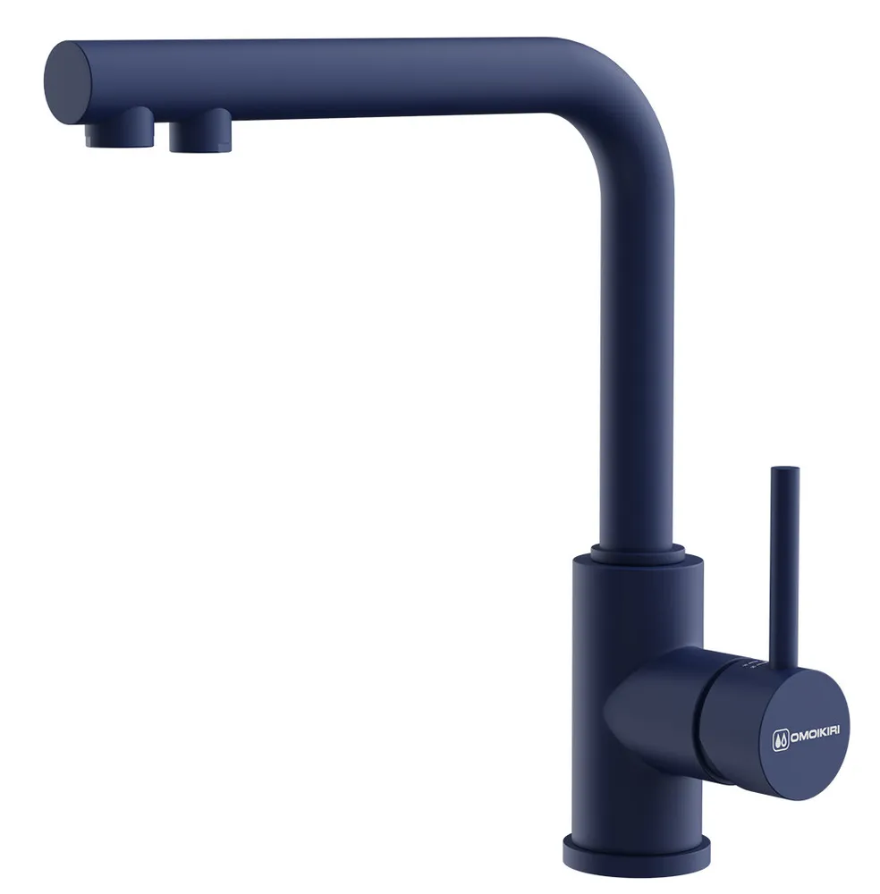 Фото товара: Omoikiri Nakagawa 2 Plus-IB, смеситель, indigo blue