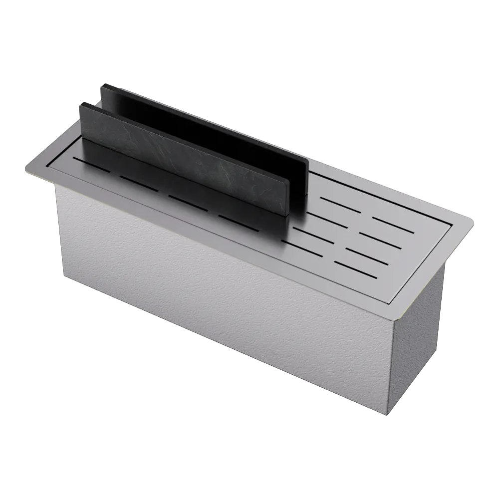 Фото товара: Omoikiri DRY-04-IN, сушка для посуды, нержавеющая сталь