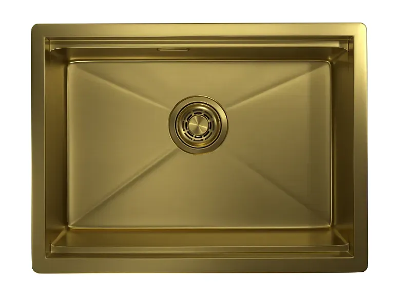 Фото товара: GRANULA 6045U мойка, нержавеющая сталь, золото сатин