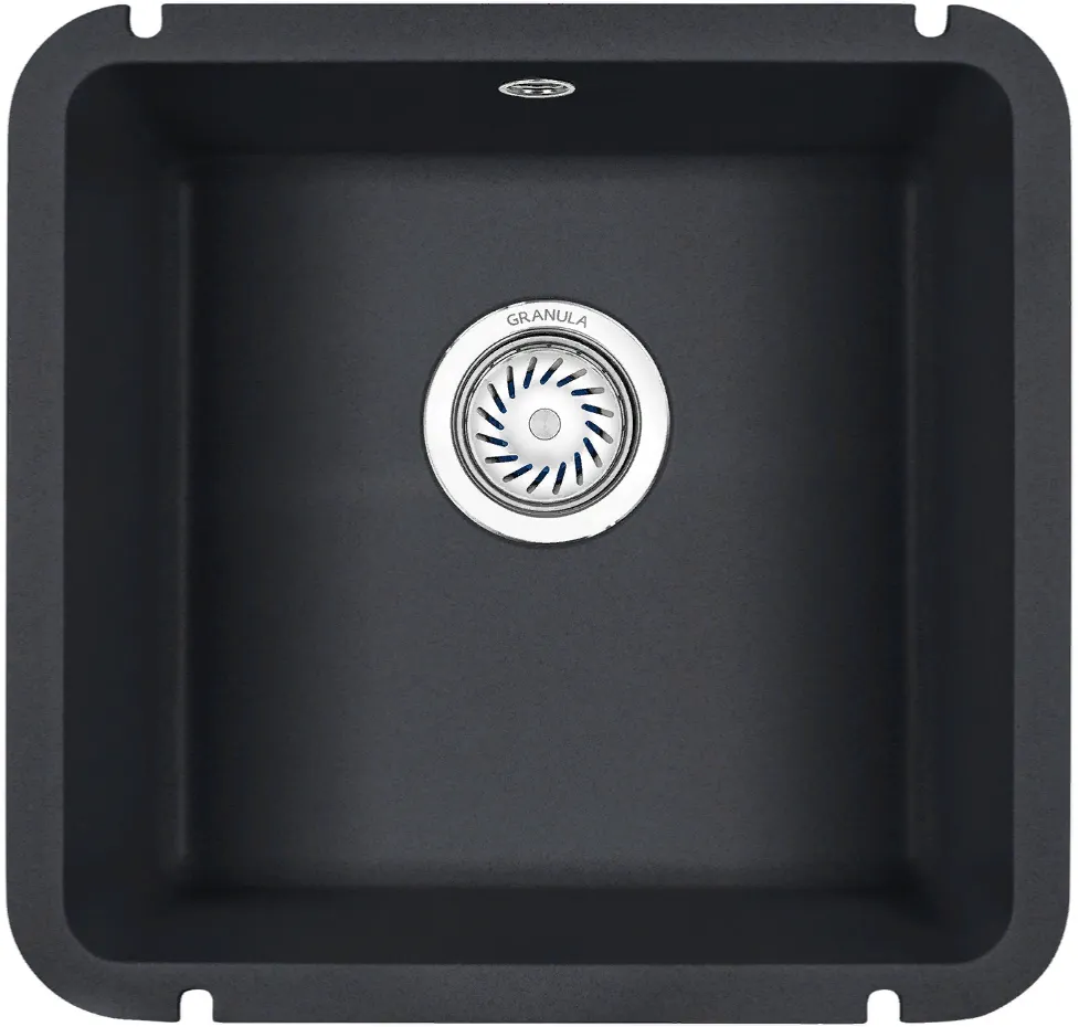 Фото товара: GRANULA 3801 мойка, гранит, шварц