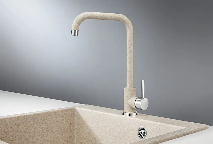 Детальное фото товара: GRANULA 4033 смеситель, гранит, пирит