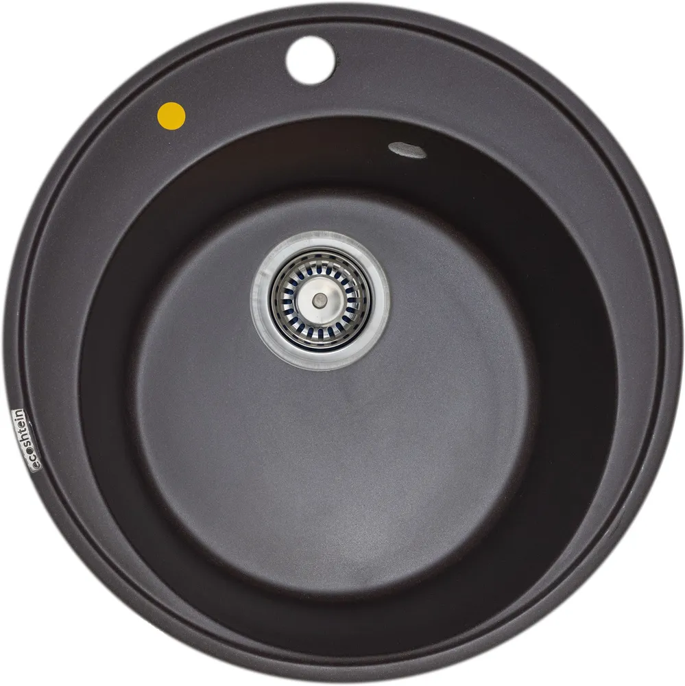 Фото товара: Ecoshtein KREIS 500, мойка, гранит, мокко