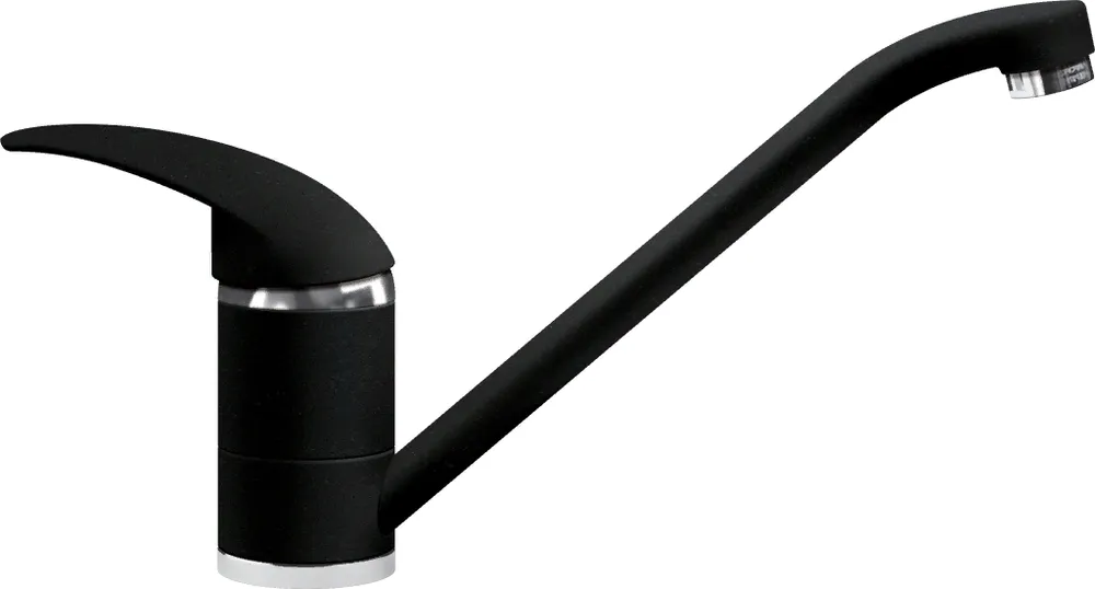 Фото товара: ITALMIX WEB WE 0900 LAVA, смеситель, гранит, черный металлик GR20