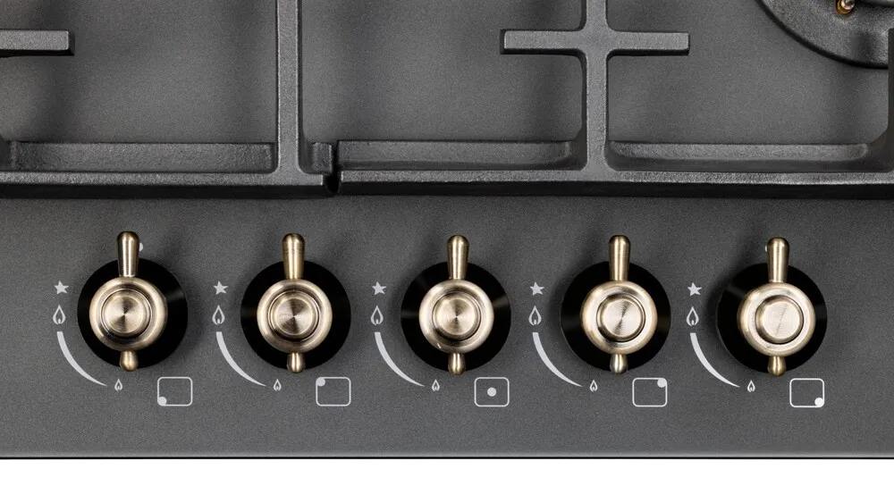 Детальное фото товара: HIBERG VM 7255 B газовая поверхность