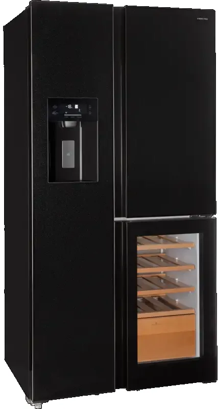Детальное фото товара: HIBERG i-RFS 750G B Inverter Wine