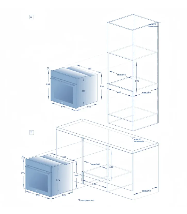 Схема встраивания