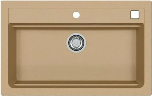 Фото товара: ALVEUS GRANITAL ATROX 40 BEIGE - G55, мойка, гранит, бежевый (в комплекте с сифоном 1132823)