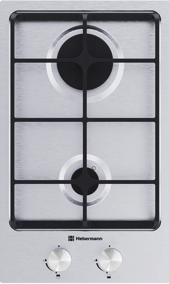 Фото товара: Hebermann HBGS 302.1 X газовая поверхность