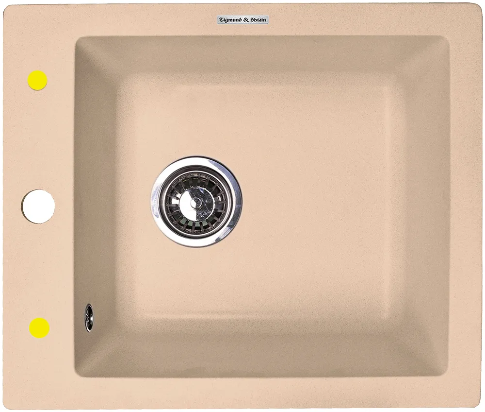 Фото товара: Zigmund & Shtain PLATZ 425, мойка, топленое молоко
