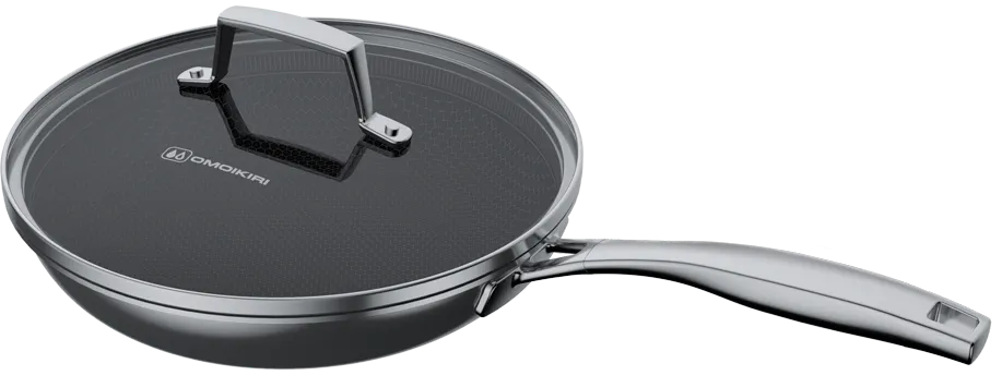 Фото товара: Omoikiri Furaipan-24-BN, сковорода, нержавеющая сталь