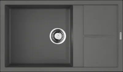 Фото товара: Omoikiri Sumi 86-PL, мойка, гранит, платина