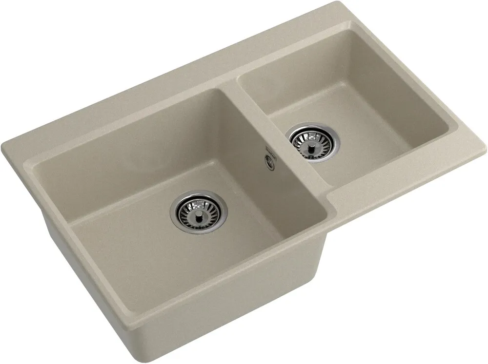 Детальное фото товара: GranFest LEVEL GF-LV-780K, мойка, мрамор, топаз