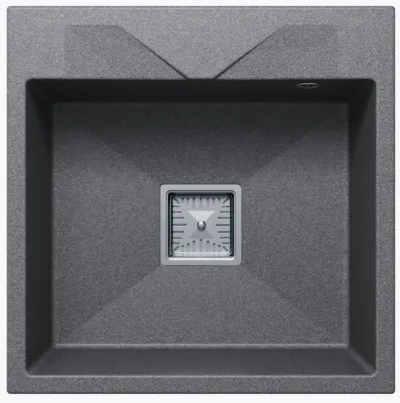 Фото товара: Tolero BLADE 500, мойка, гранит, грей