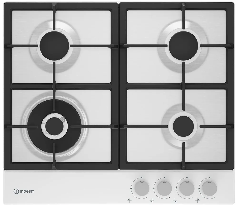 Фото товара: Indesit THPM 642 WS/WH/I газовая поверхность