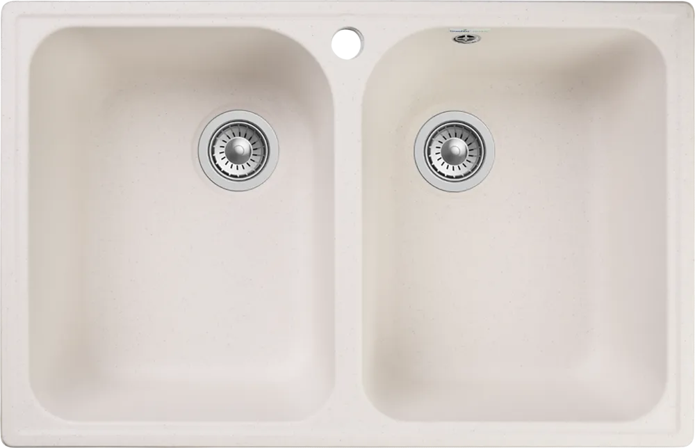 Фото товара: GranFest QUARZ GF-Z15, мойка, гранит, белый