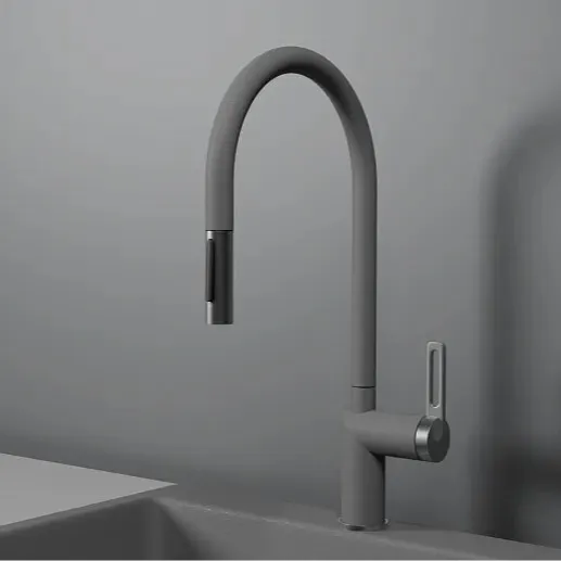 Фото товара: GRANULA 8172 смеситель, гранит, алюминиум