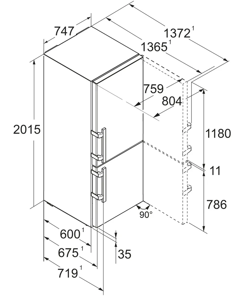 Детальное фото товара: Liebherr CNsdd 775i-20 001 Prime NoFrost EasyFresh