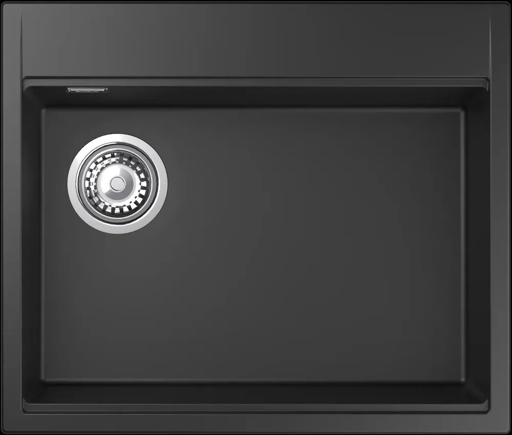 Фото товара: Rivelato TESORO TR-605-L antracite, мойка, гранит, антрацит