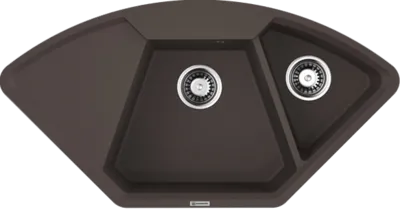 Фото товара: Omoikiri Yonaka 98-C-DC, мойка, гранит, темный шоколад
