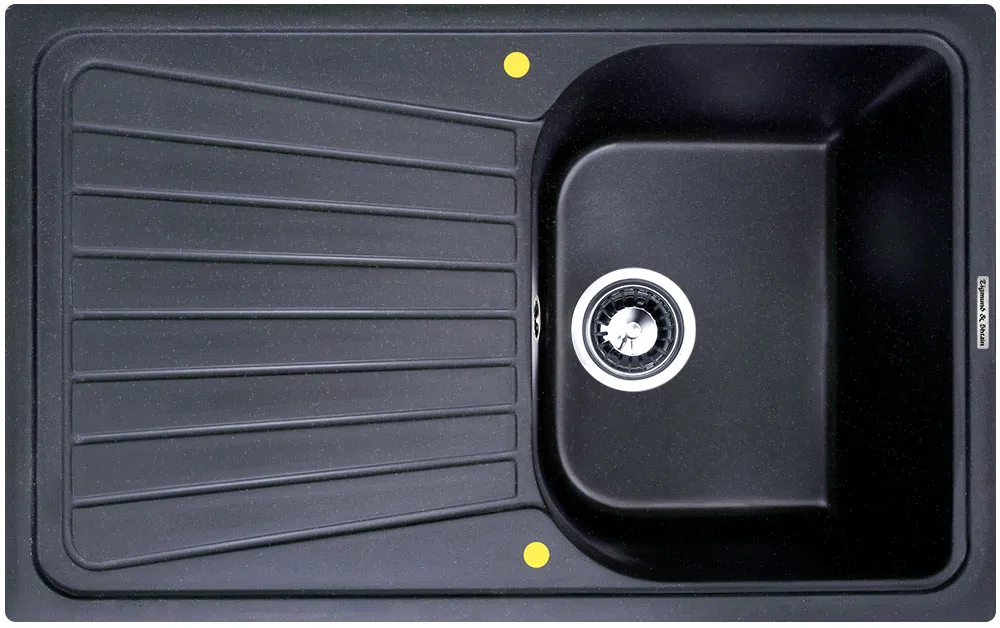 Фото товара: Zigmund & Shtain KLASSISCH 790, мойка, темная скала  