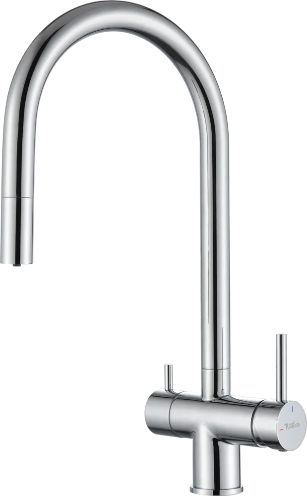 Фото товара: Rivelato TREVI 2433505 cromo, смеситель, хром