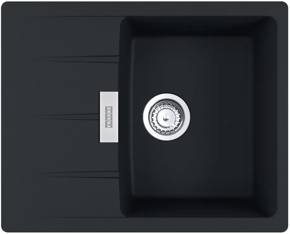Фото товара: Franke CNG 611/211-62, мойка, гранит, черный матовый