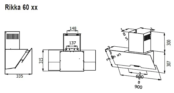 Детальное фото товара: Evelux Rikka 60 WG