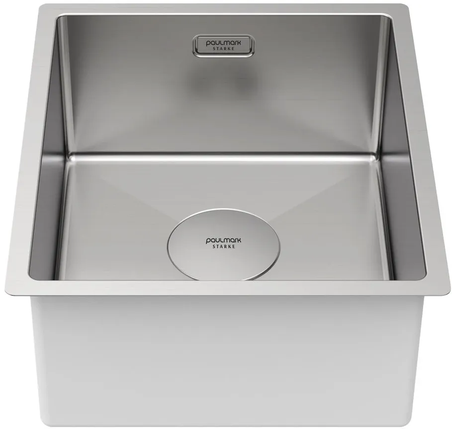 Детальное фото товара: Paulmark NEXT 38 UNI, мойка, нержавеющая сталь брашированная